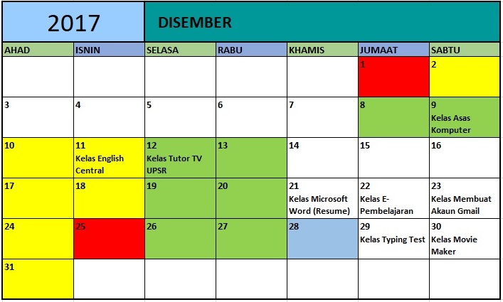 JADUAL DIS17